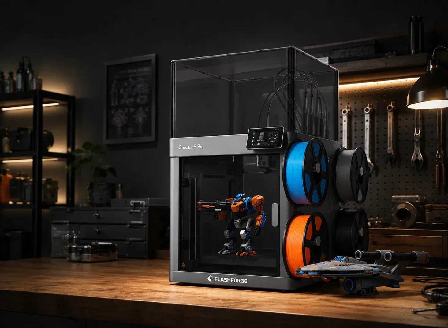 Flashforge — workshop lifestyle