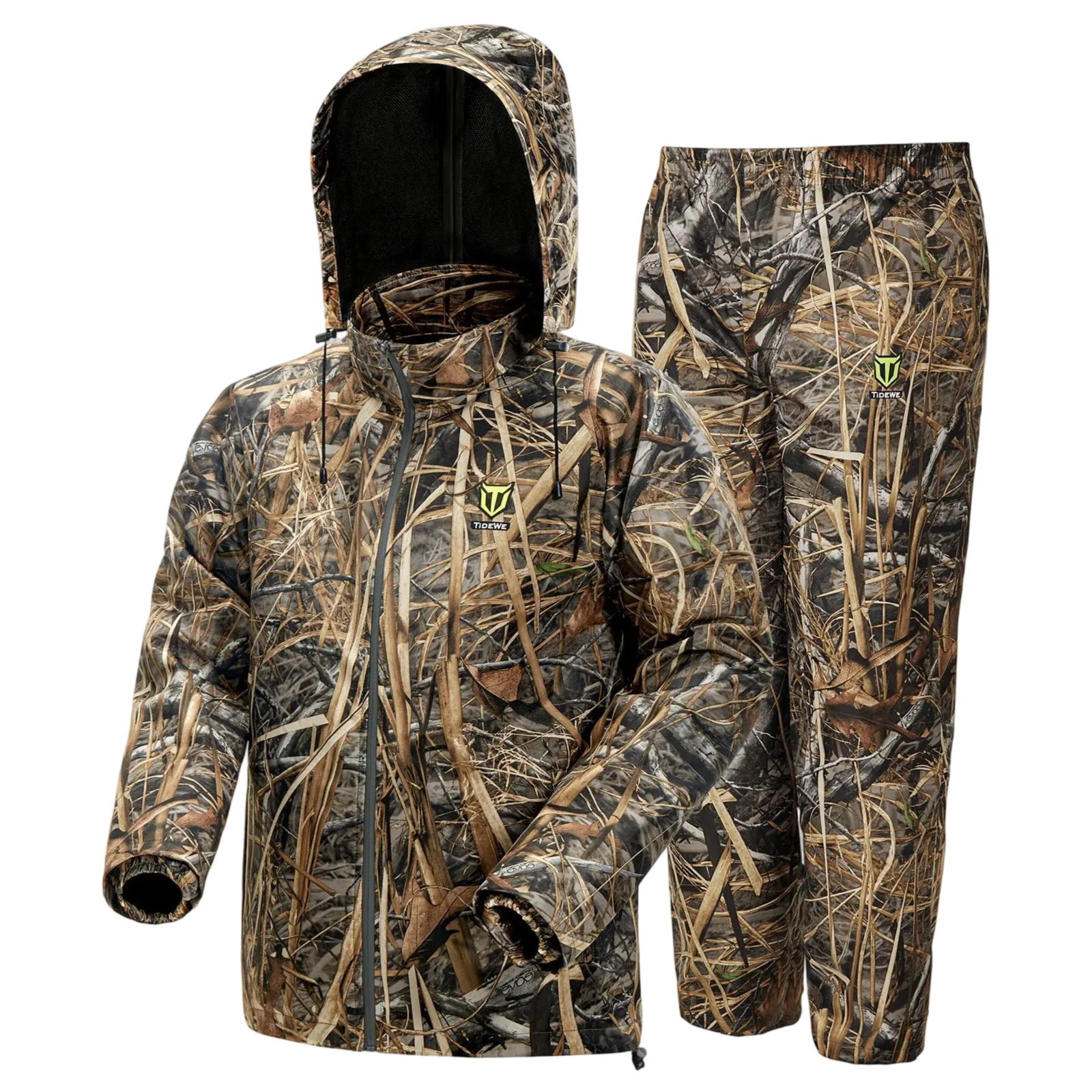 TideWe Rain Suit, Waterproof Breathable Lightweight Rain Coat & Pant