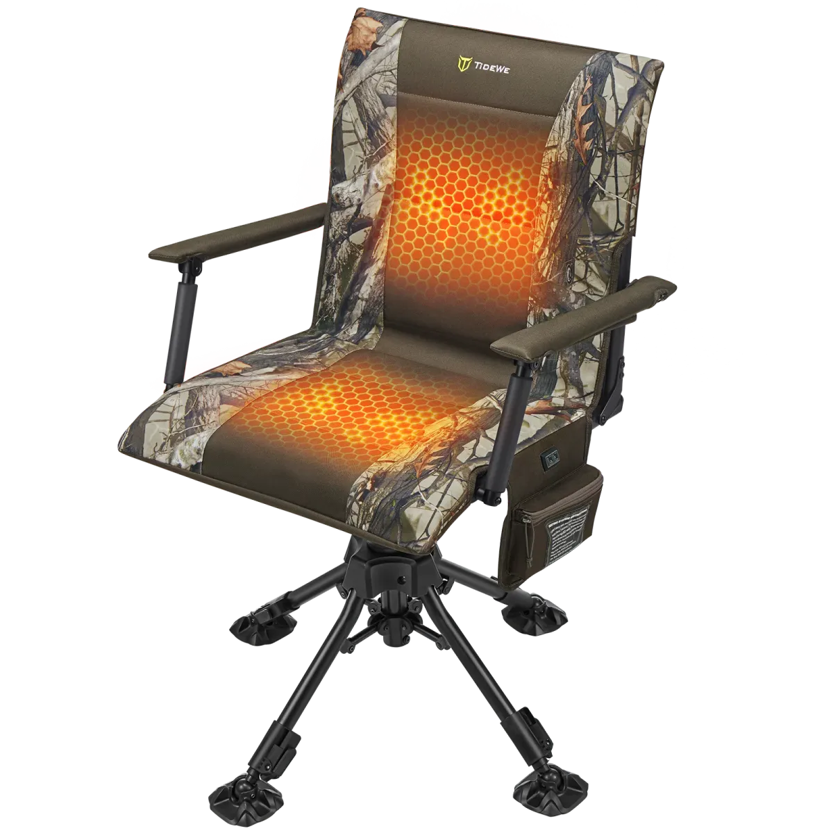TideWe Heated Swivel Chair