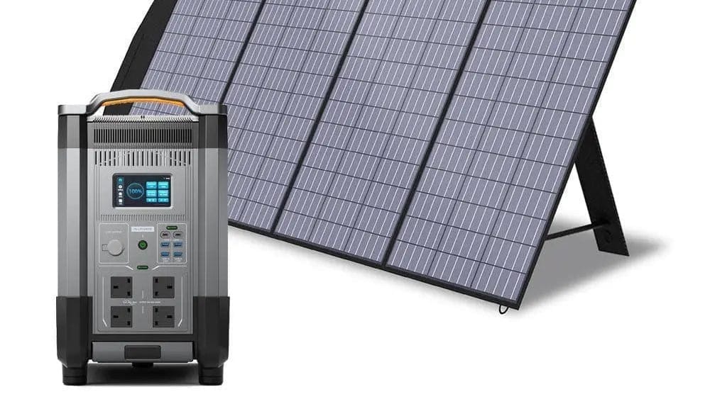 ALLPOWERS R4000 + Solar = Endless Power