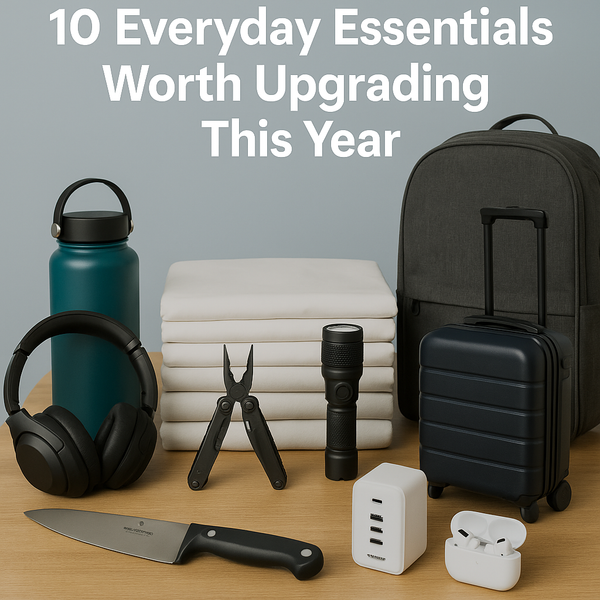 10 Everyday Essentials Worth Upgrading This Year